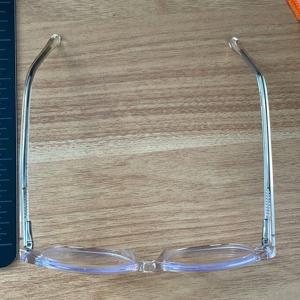 Rectangular Clear Glasses Escape Eyebuydirect - image 3